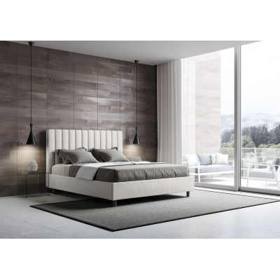 Cama Agueda 160x210 con base blanca