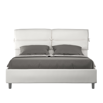 Cama Nandy 160x210 sin base blanca