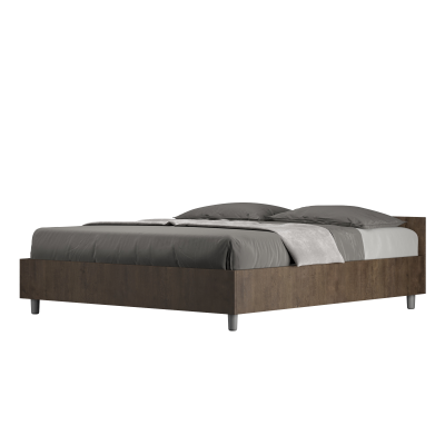 Nuamo bed Fisso walnut