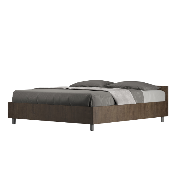 Nuamo bed Fisso walnut