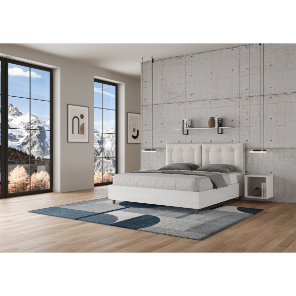 Egos Annalisa bed 160x190 with white mesh