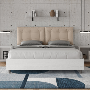 Egos Annalisa bed 160x190 with dove gray base