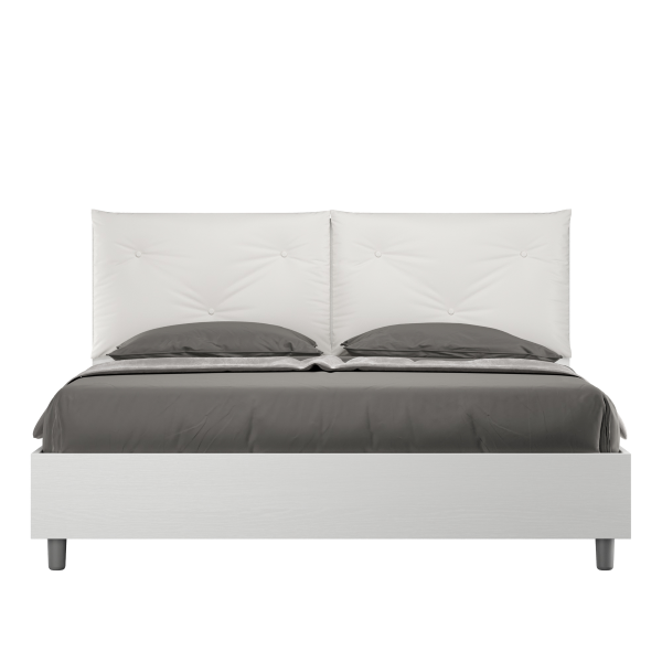 Cama Egos Appia 160x190 sin base blanca