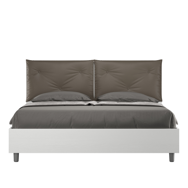 Egos Appia bed 160x190 with cappuccino base