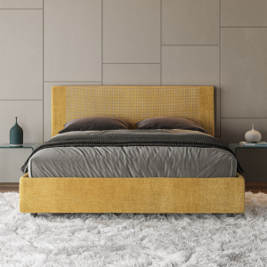 Rosal bed 160x190 with Norris 08 Labirinto 06 bed base