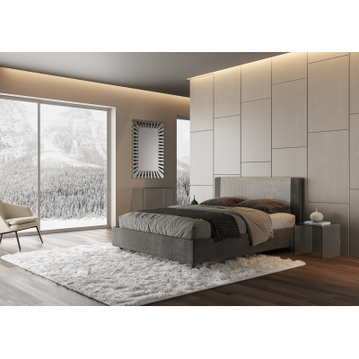 Cama Rosal 160x210 con somier Norris 25 Labirinto 02