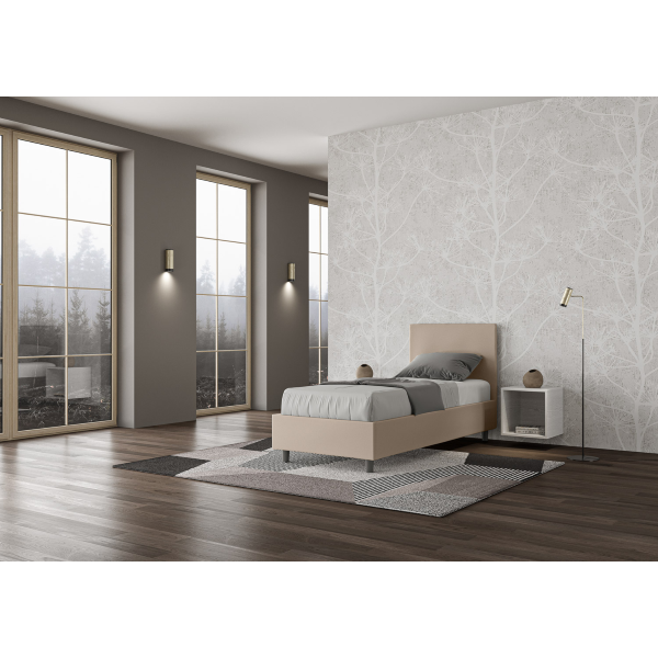 Adele bed 80x200 with dove gray base