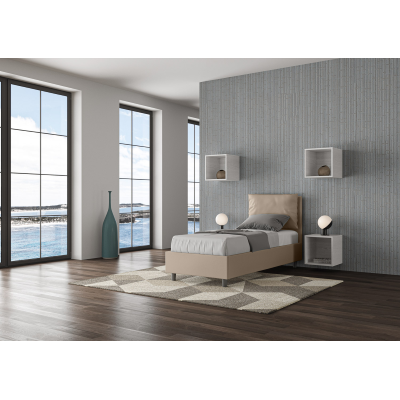 Antea Bett 80x190 taubengrauer Sockel und Behälter