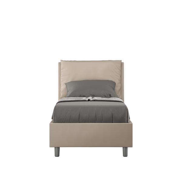 Antea bed 80x210 with dove gray base