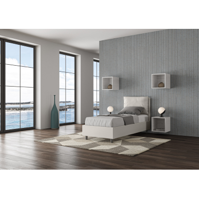 Antea bed 80x210 mesh and white container