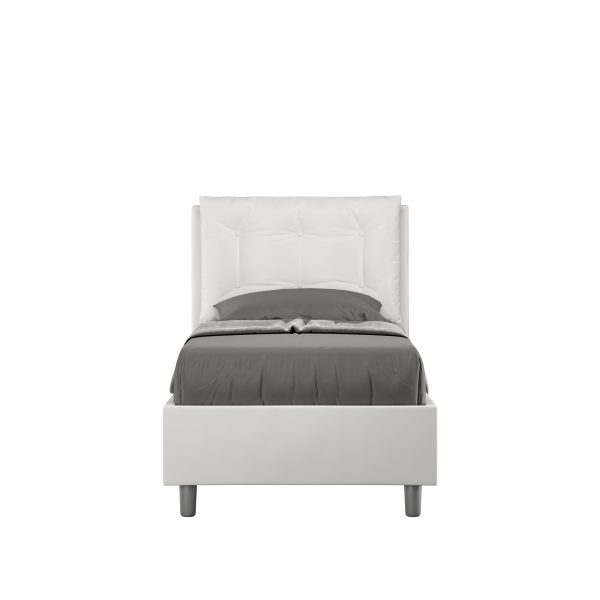 Annalisa bed 80x210 with white base
