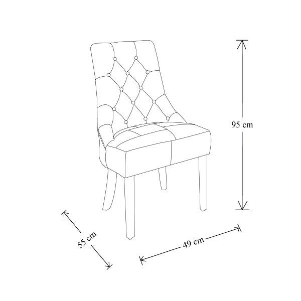 Poltrona da camera imbottita in tessuto patchwork WILLY
