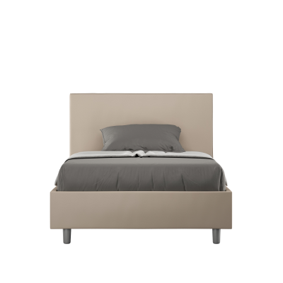 Adele bed L.120 D.210 dove gray base and container