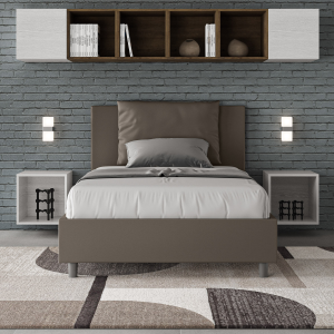 Antea Bett 120x190 Basis und Cappuccino-Behälter