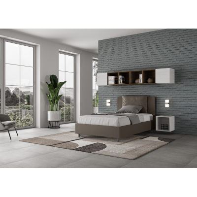 Antea bed L.120 P.200 without cappuccino base