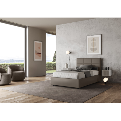 Mika-Bett 120x190 mit Cappuccino-Basis