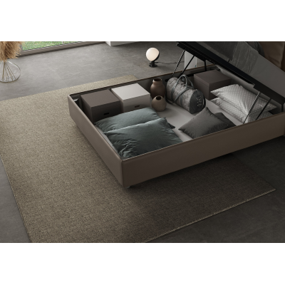Sunny 120x200 mesh bed and cappuccino container