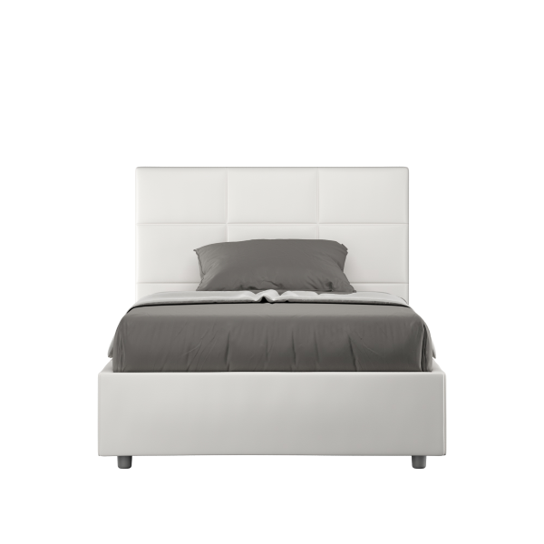 Mika bed L.140 D.210 mesh and white container