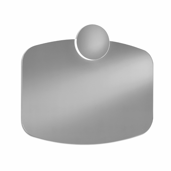 BRAVE bathroom mirror 80 cm with LED applique