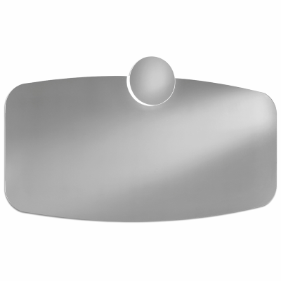 Specchio bagno 120 cm BRAVE con applique LED