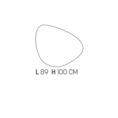 Miroir de salle de bain 89x100 cm SPIRIT avec rétroéclairage LED