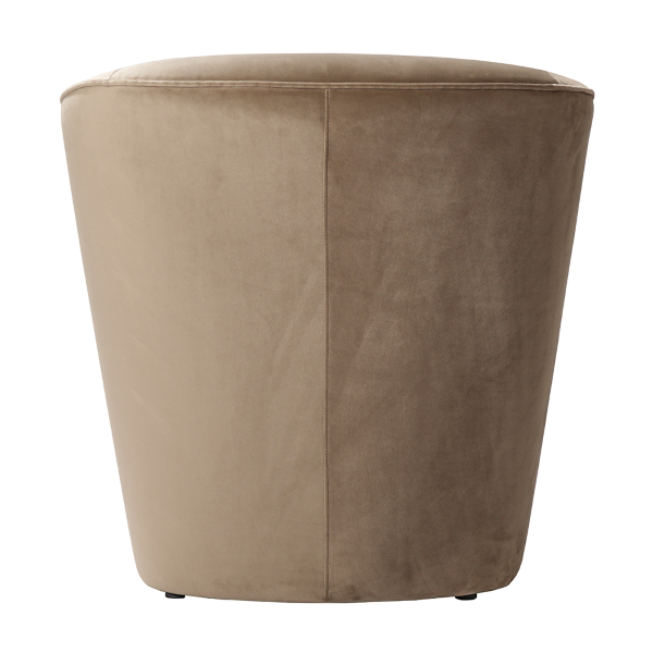 Poltrona in velluto Beige per camera da letto ufficio 