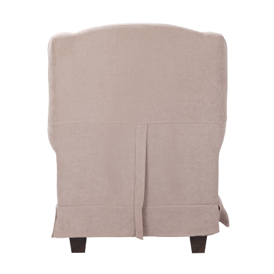 Fauteuil rembourré BERGERE en tissu déhoussable Beige