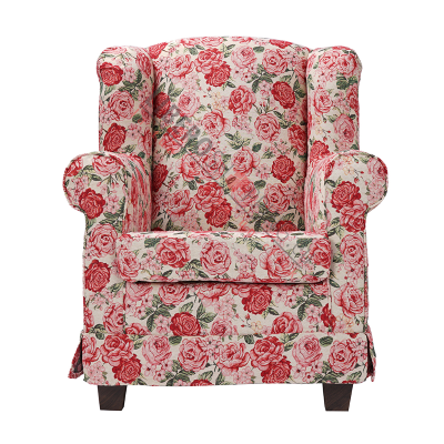 Fauteuil rembourré BERGERE en tissu Fiorata déhoussable