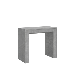 Extending console table 90x42/302 cm Mia Concrete Gray