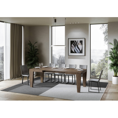 Mesa extensible 90x140/244 cm Spimbo Nogal