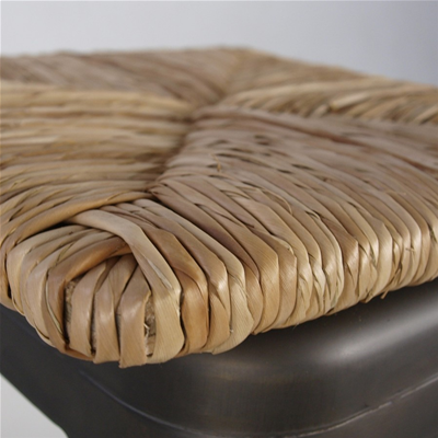 Siège de rechange chaise mod pisa en paille de riz 37x37cm set 1 piece