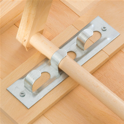 Klapptisch aus natürlichem Buchenholz 60X97 cm