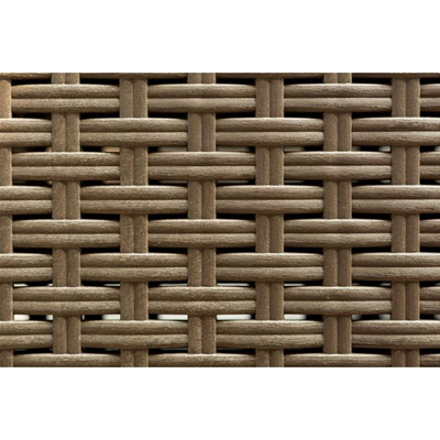 Fauteuil indien en imitation rotin pour service extérieur et intérieur 2 pièces cafè