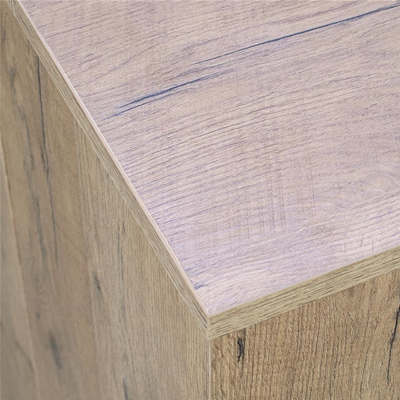 Extendable EXTRA white or oak console table 14 seats