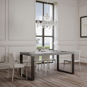 Extendable table to 420 cm TECNO 90X160 Cement