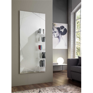 EGO Rectangular mirror with laser engravings  4 mm thick