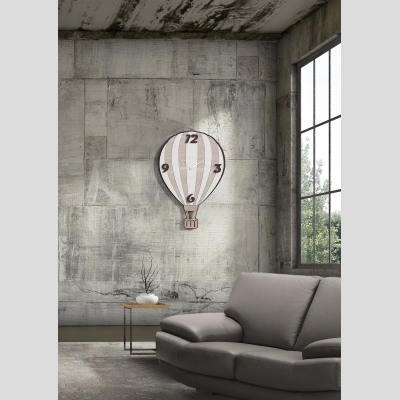 Wanduhr aus laminiertem Holz 41X59 cm TRS - Ballon