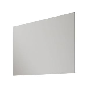 Rectangular mirror 100 cm with thin edge flush with the wall.