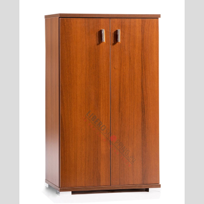 Mobile scarpiera in legno a due ante 53x91h cm Noce