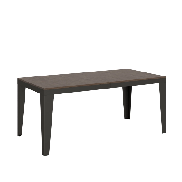 mesa flame evolution tablero de nogal 90x180 extendido 284 estructura antracita