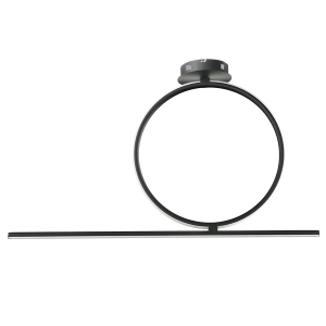 Plafonnier plafonnier LED 35W - moderne ACROBAT 40 Noir