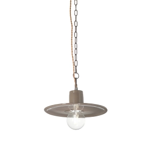 Lámpara de suspensión LAND en cerámica esmaltada FANGO D32 cm