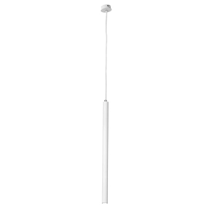 TUBE lámpara de suspensión en metal con fuente de luz LED blanca D3 cm