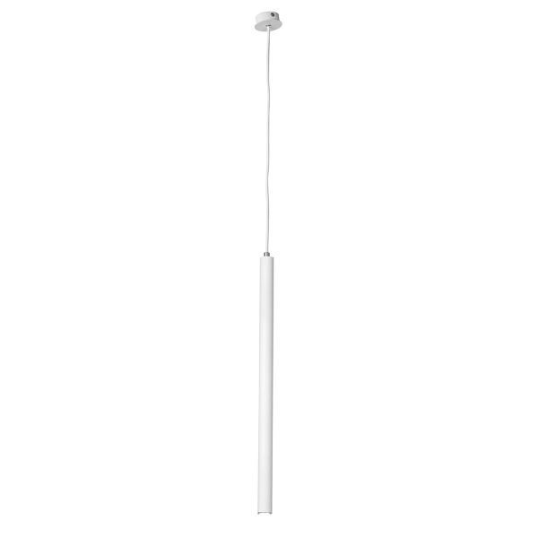 TUBE lámpara de suspensión en metal con fuente de luz LED blanca D3 cm