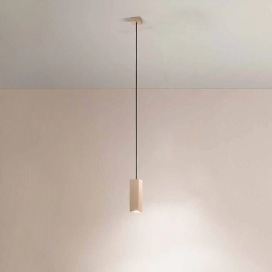 Lámpara de suspensión 1 luz GU10 - moderna ALOA oro Pequeña 6 cm