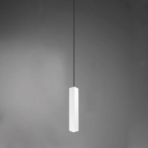 Lámpara de suspensión 1 luz GU10 - moderna Grande blanca ALOA 6 cm