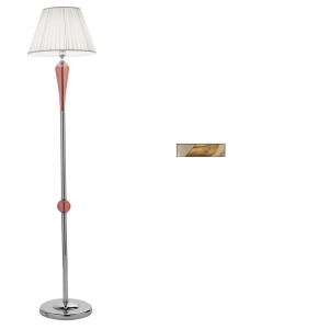 Lámpara de pie PAGANINI vidrio hecho a mano AMBAR H179 cm