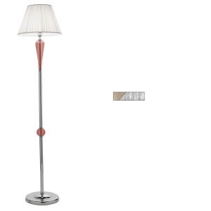 Lámpara de pie PAGANINI en vidrio hecho a mano ORO H179 cm