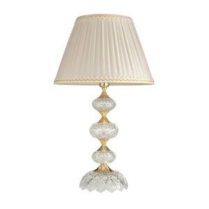 Lámpara de mesa DALLAS a vela ORO 40x72 cm