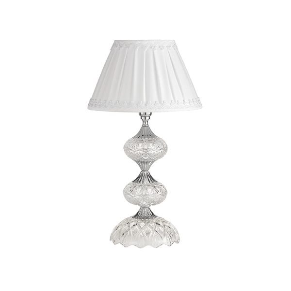 DALLAS lampe de table CHROME 25x46 cm